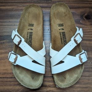 Birkenstock Yao Women's Slide Sandal, Size 7-7.5, 38 Narrow